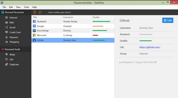 keepass-mot-de-passe