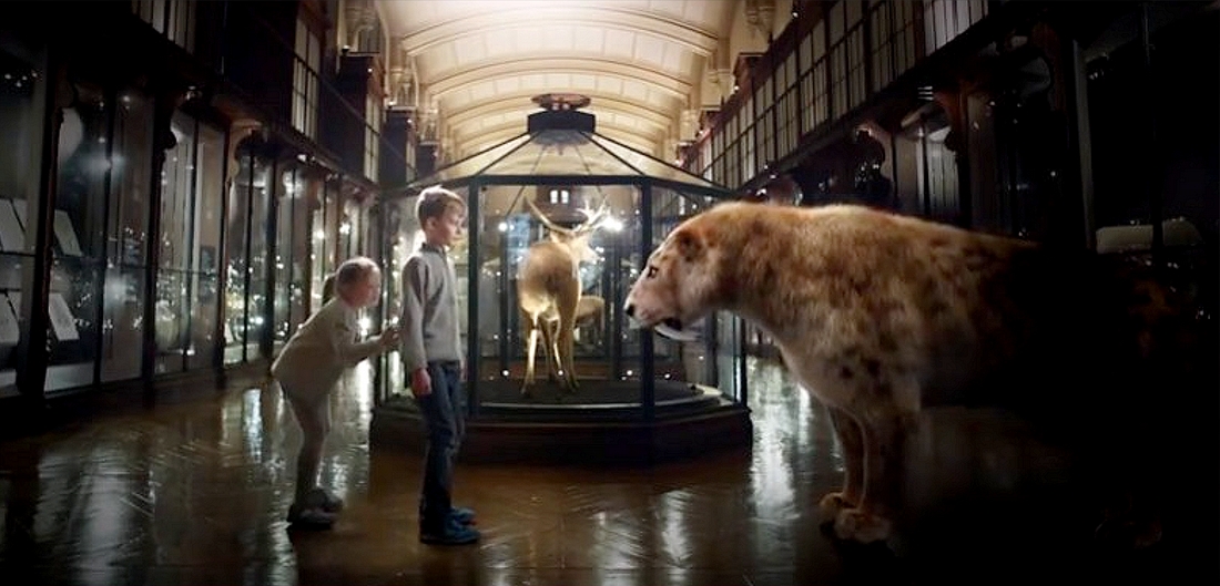 L’expérience « Revivre » de la Grande galerie de l'évolution du Museum d'Histoire Naturelle de Paris présente des espèces entièrement modélisées en 3D et animées dans leur taille réelle. (MHN) revivre-galerie-evolution-museum-histoire-naturelle-paris