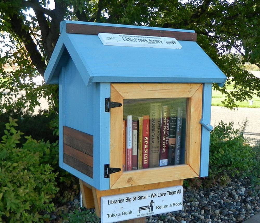 Exemple de little free library. (littlefreelibrary.org)