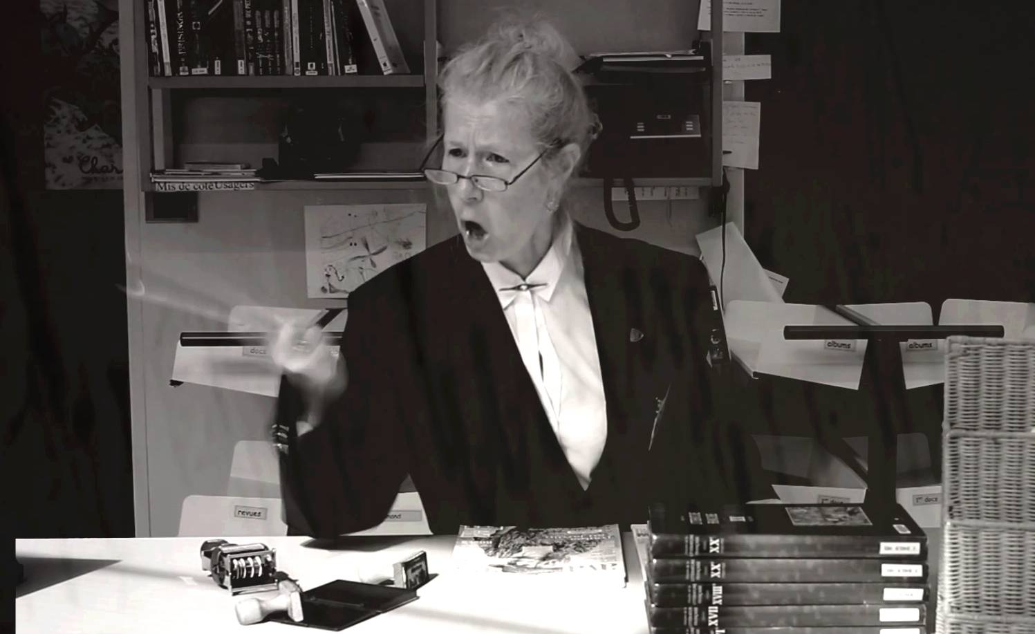 Ça ressemble (toujours) à ça, un bibliothécaire ? (DR)