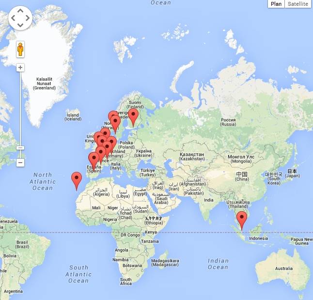 Chacun peut enrichir cette carte collaborative. (DR)