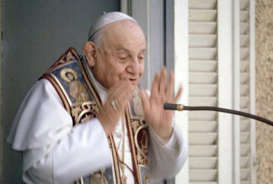 Le Pape Jean XXIII, lors de son élection en 1958. (manhhai/Flickr)