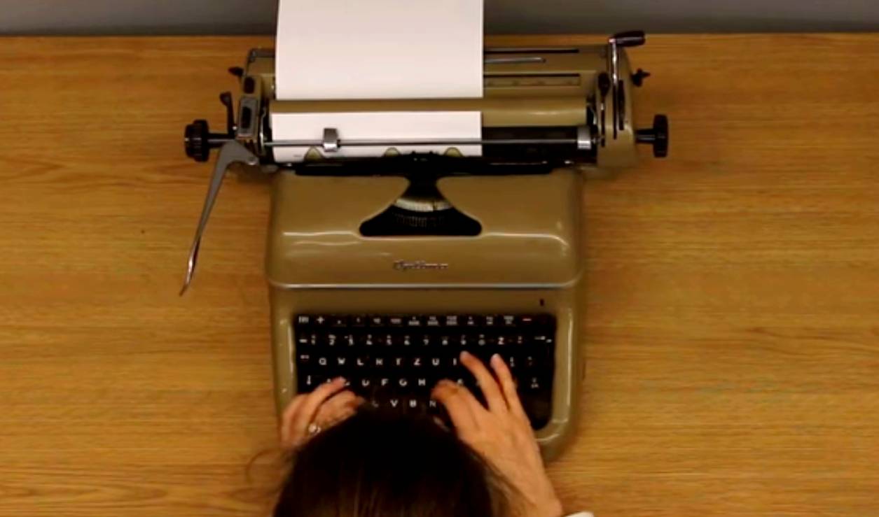 Le bruit des touches d'une machine à écrire tombera-t-il dans l'oubli ? (DR)