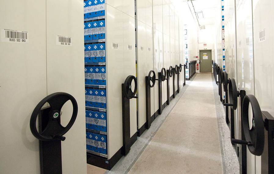 Un site d'archivage de Novarchive (DR Novarchive)