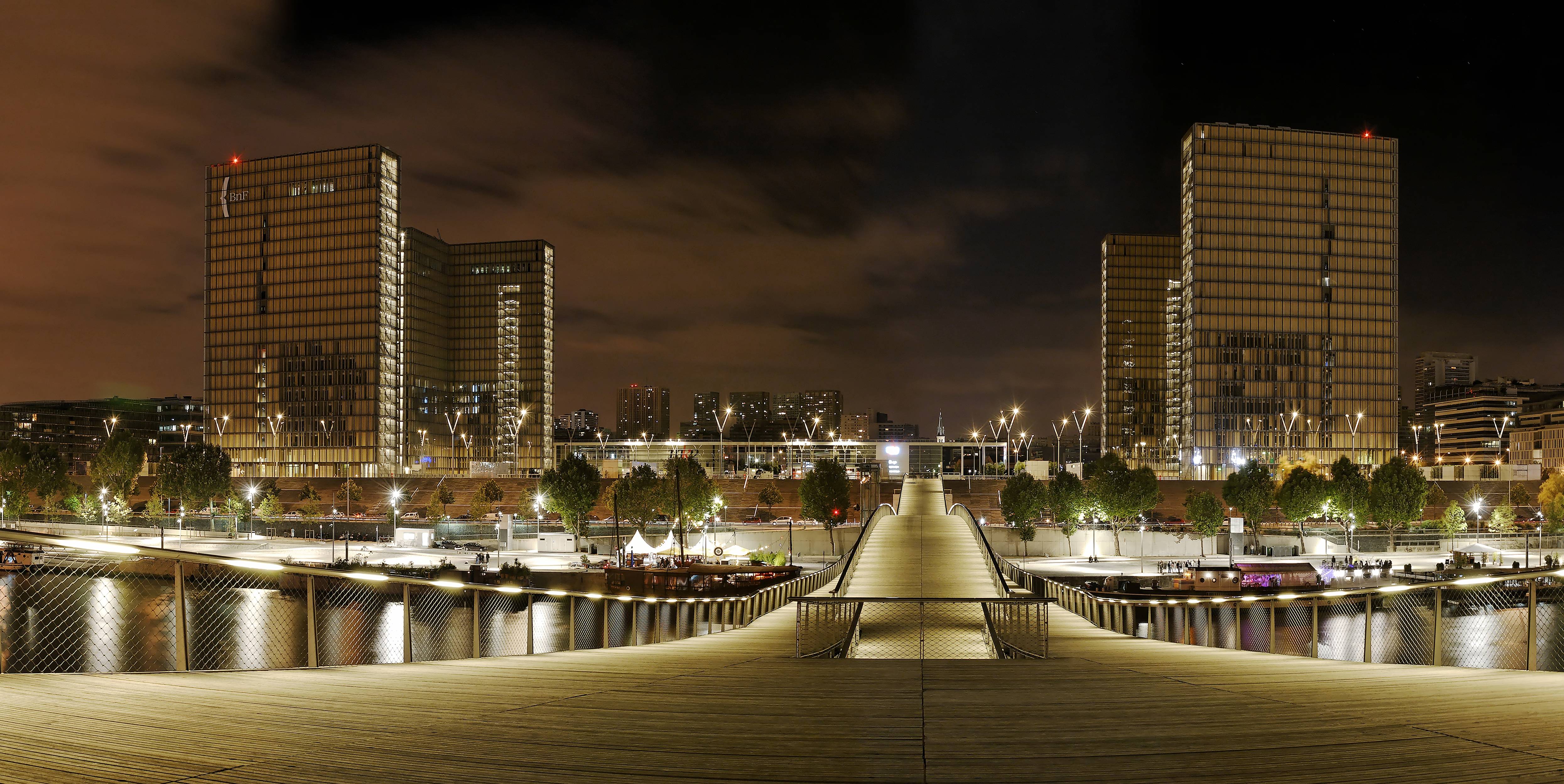 Le site François Mitterrand de la Bibliothèque nationale de France (art Buck/Flickr)