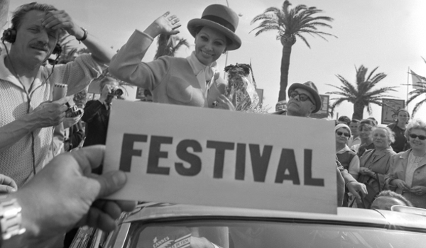 Sophia Loren et Carlo Ponti au Festival de Cannes en 1964 (Festival de Cannes)
