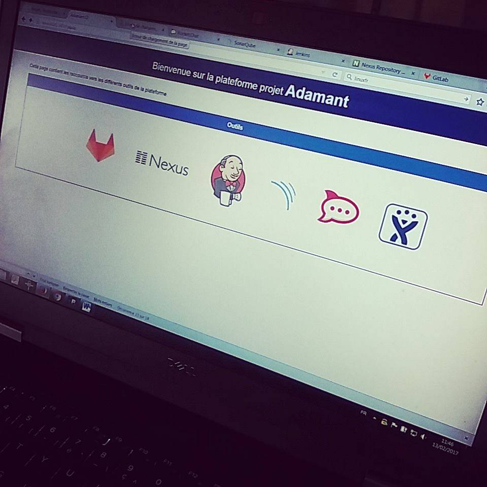 La plateforme Adamant est opérationnelle depuis le 29 novembre 2018 (Archives nationales)
