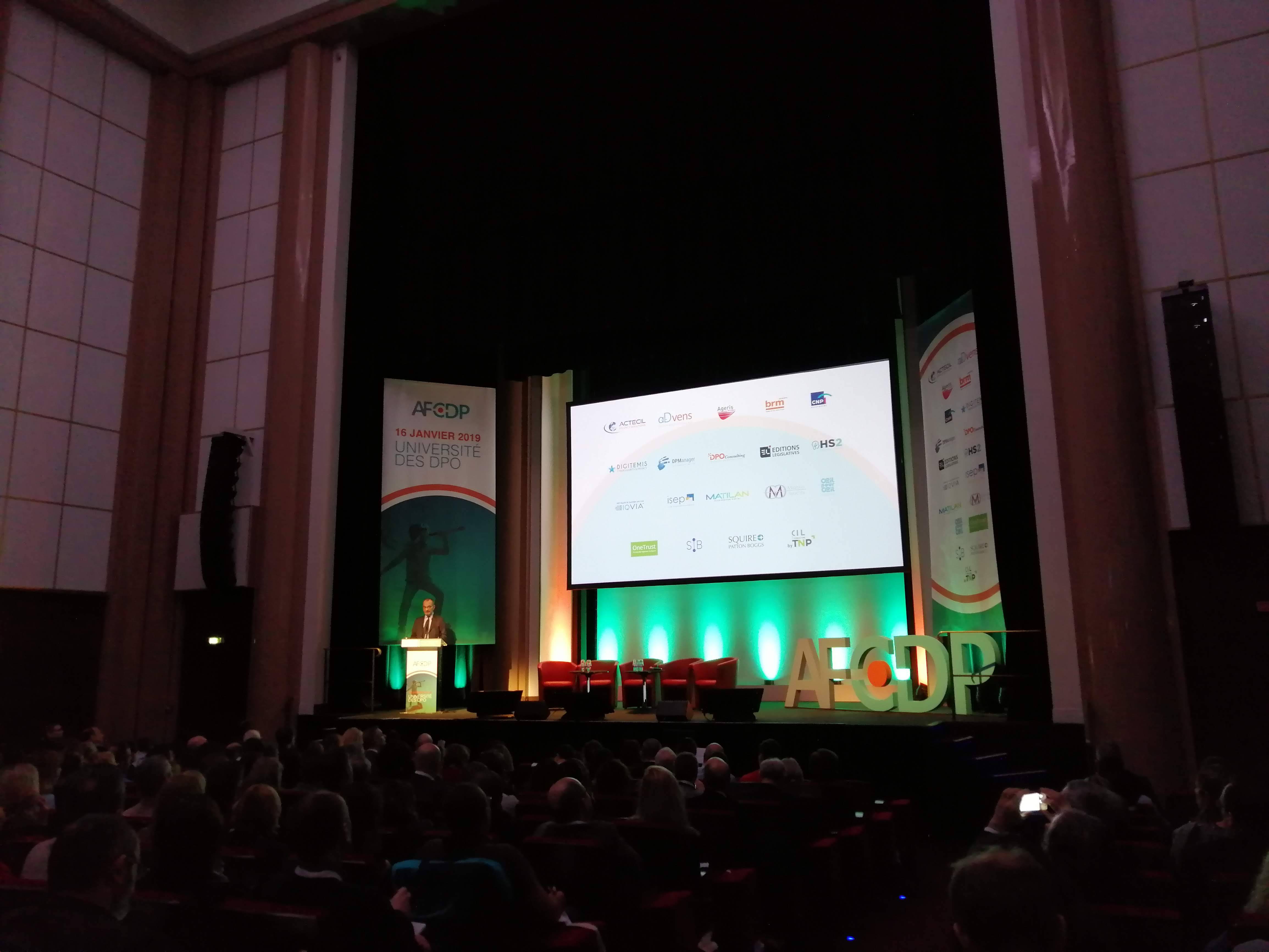 L'AFCDP a réuni des centaines de DPO lors de son université annuelle (Bruno Texier)