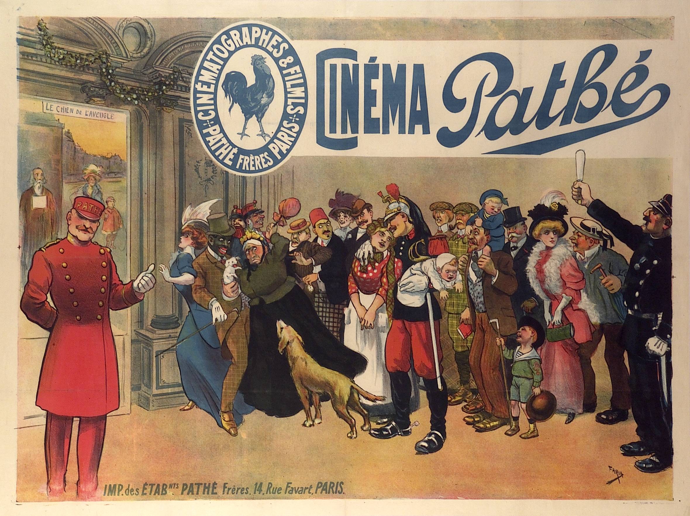 Affiche Candido de Faria, c. 1907 (Coll. Fondation Pathé) archives-pathe