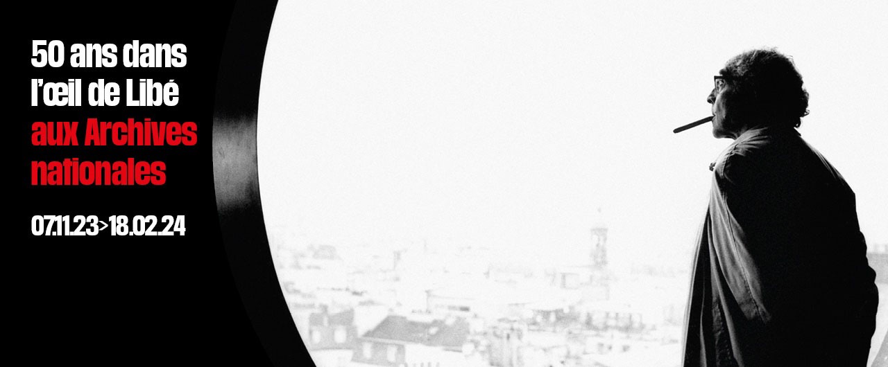 L'exposition 50 ans dans l'œil de Libé est présentée à Paris jusqu'au 18 février 2024 (Archives nationales) Liberation-50-ans-photographies-Archives-nationales