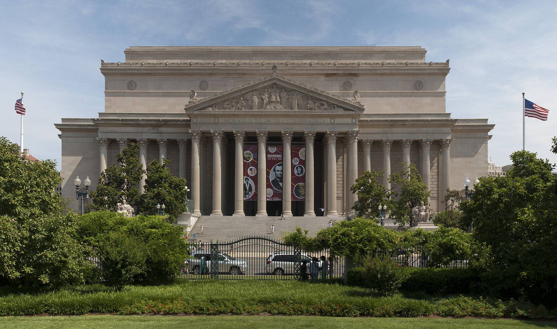 Le bâtiment de la National Archives and Records Administration à Washington (Wikipedia / David Samuel)