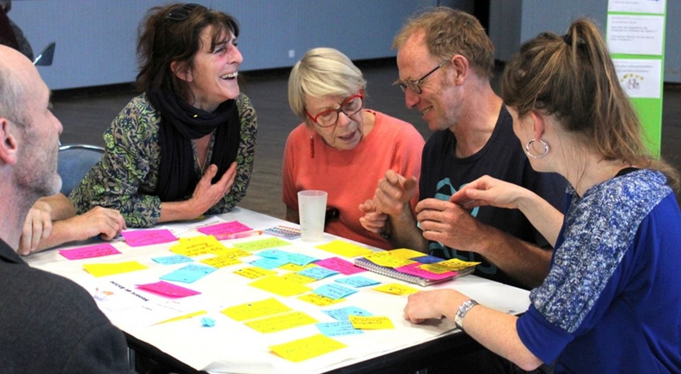 Atelier Habitants : « rêver la médiathèque du futur ». (DR) mediatheque-participatif-sobriete-demarche-durable