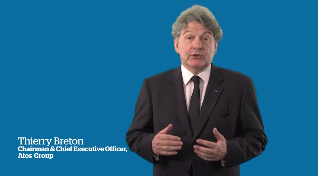 Thierry Breton, PDG d'Atos (YoyTube/Atos)