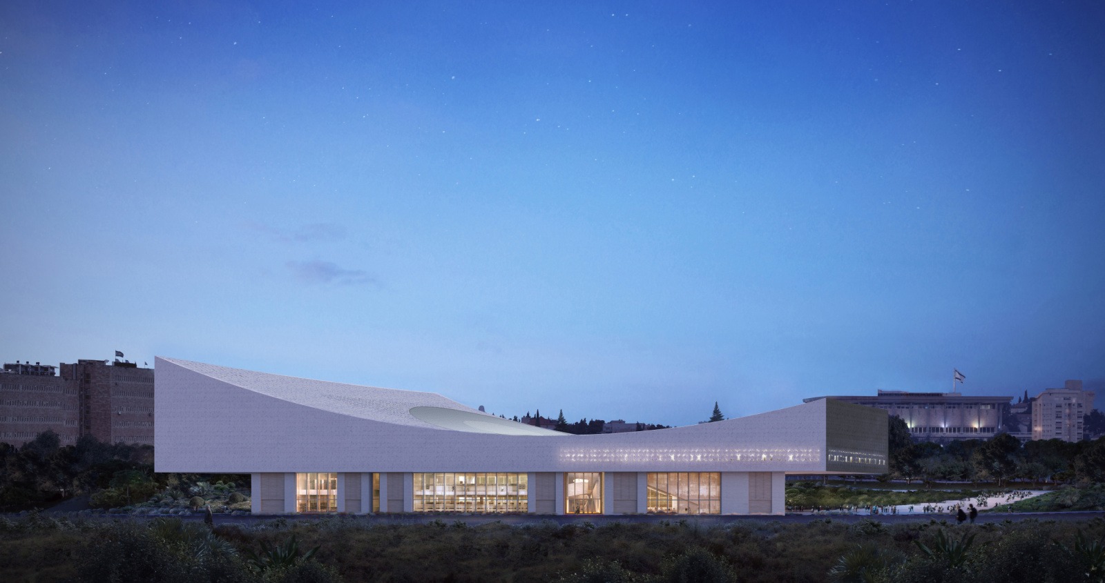 La nouvelle bibliothèque ouvrira ses portes au public à la fin du mois d'octobre (Herzog & de Meuron)
