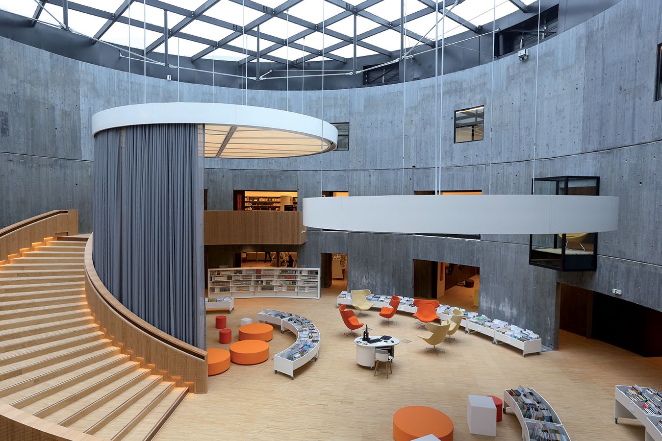 6 187 588. C’est le nombre d’usagers inscrits dans les bibliothèques publiques en septembre 2022, soit une baisse de 3 % par rapport à 2021. (Philippe Breard/Ville du Havre) bibliotheques-enjeux-evolutions-2023