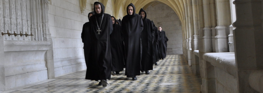 Les moines de l'abbaye Saint-Wandrille de Fontenelle ont lancé une campagne de dons (Abbaye Saint-Wandrille de Fontenelle) moines-benedictins-quete-grande-bibliotheque