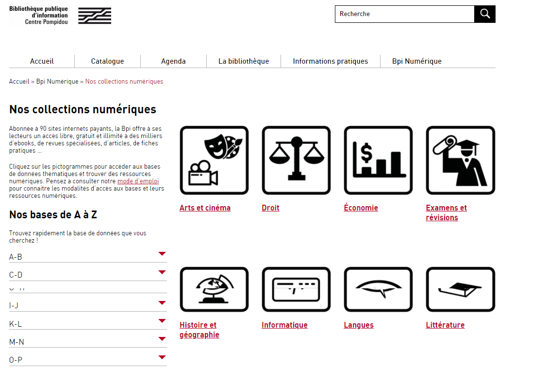 Bpi Numérique, le nouveau portail dédié aux ressources numériques de la Bpi