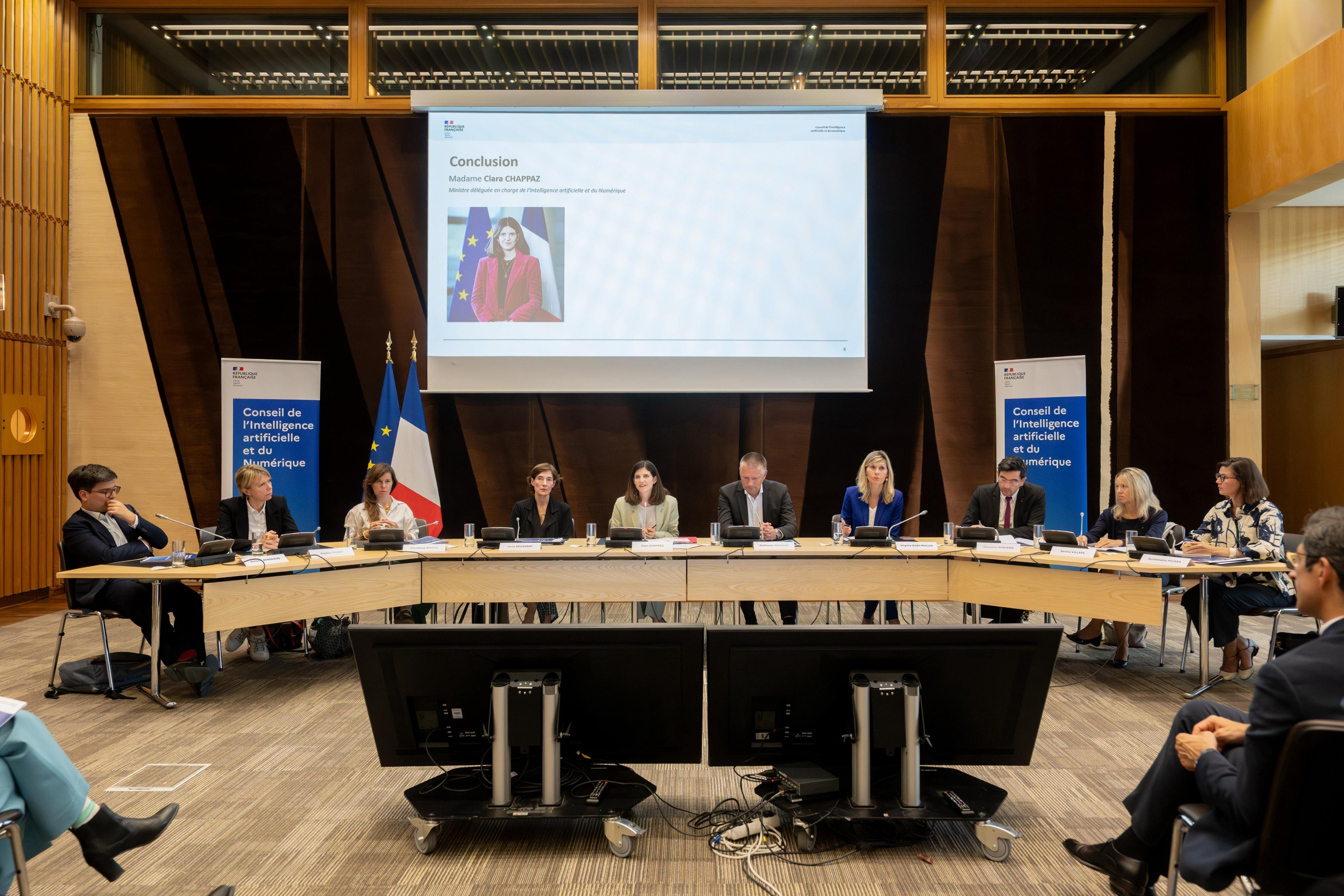 Une direction bicéphale pour le CIAN (Ministère de de l'Economie) Clara-Chappaz-installe-Conseil-intelligence-artificielle-numerique