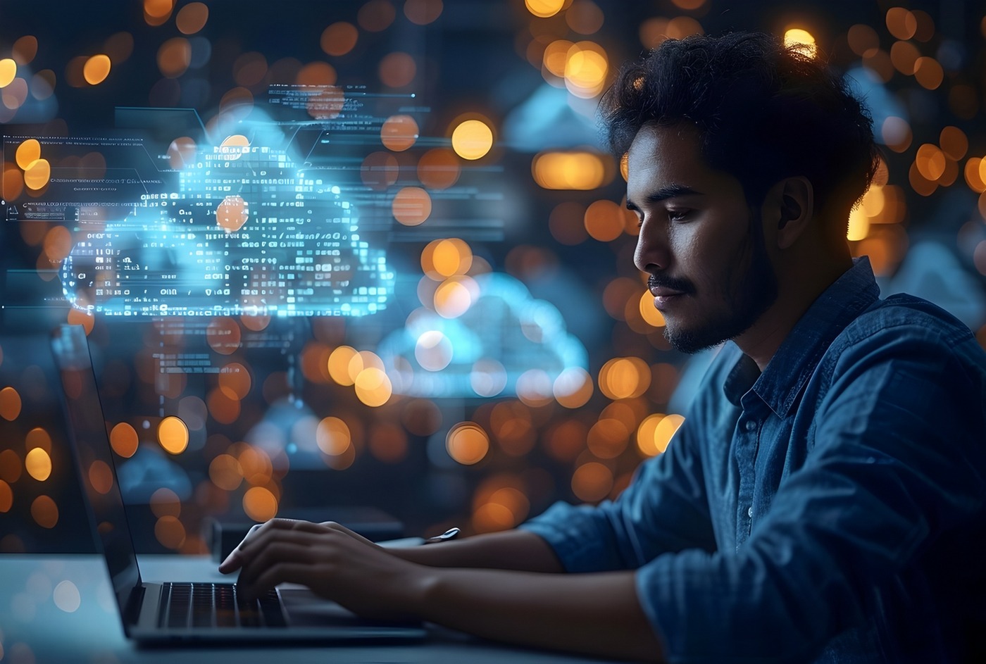 Pour favoriser l’utilisation et le partage des données, il convient de diffuser une culture de la data en interne. C’est le propre du data driven, permettant une utilisation stratégique des données à tous les niveaux de l’entreprise. (Freepik/pkproject) Cloud-vers-nouvelle-culture-donnee