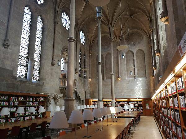 La nouvelle salle de lecture de la bibliothèque du Cnam (Dircom Cnam © Sandrine Villain)