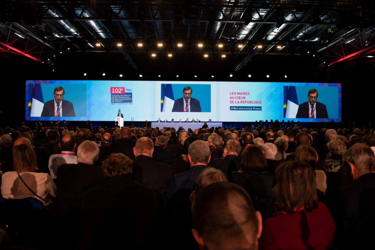 Auditorium du Congrès des maires (© Aurélien Faidy - Arnaud Février - Victoria Viennet)