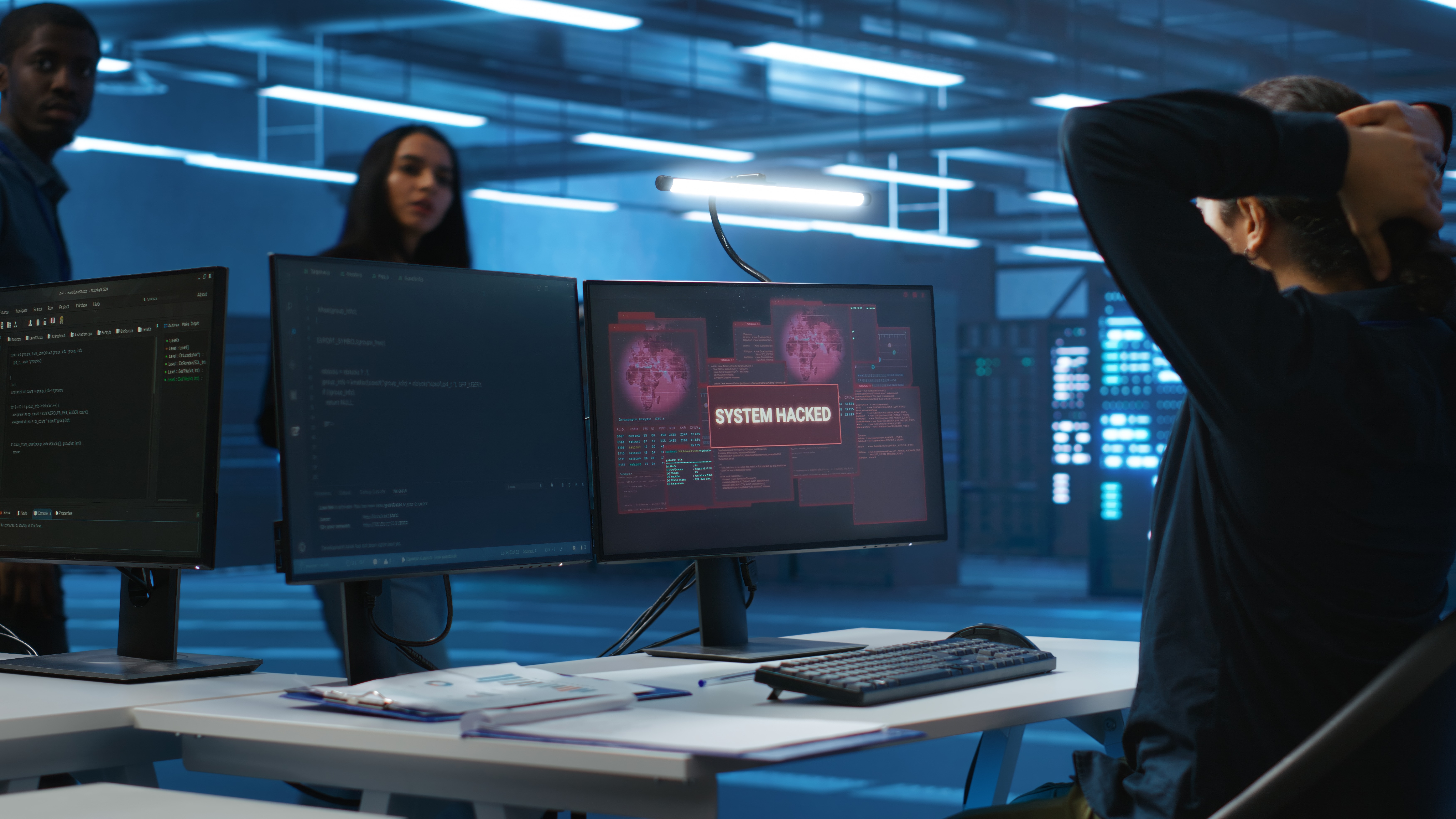 Seulement 34% des organismes de l’administration publique ont été touchés par des ransomwares en 2024 (Freepik).