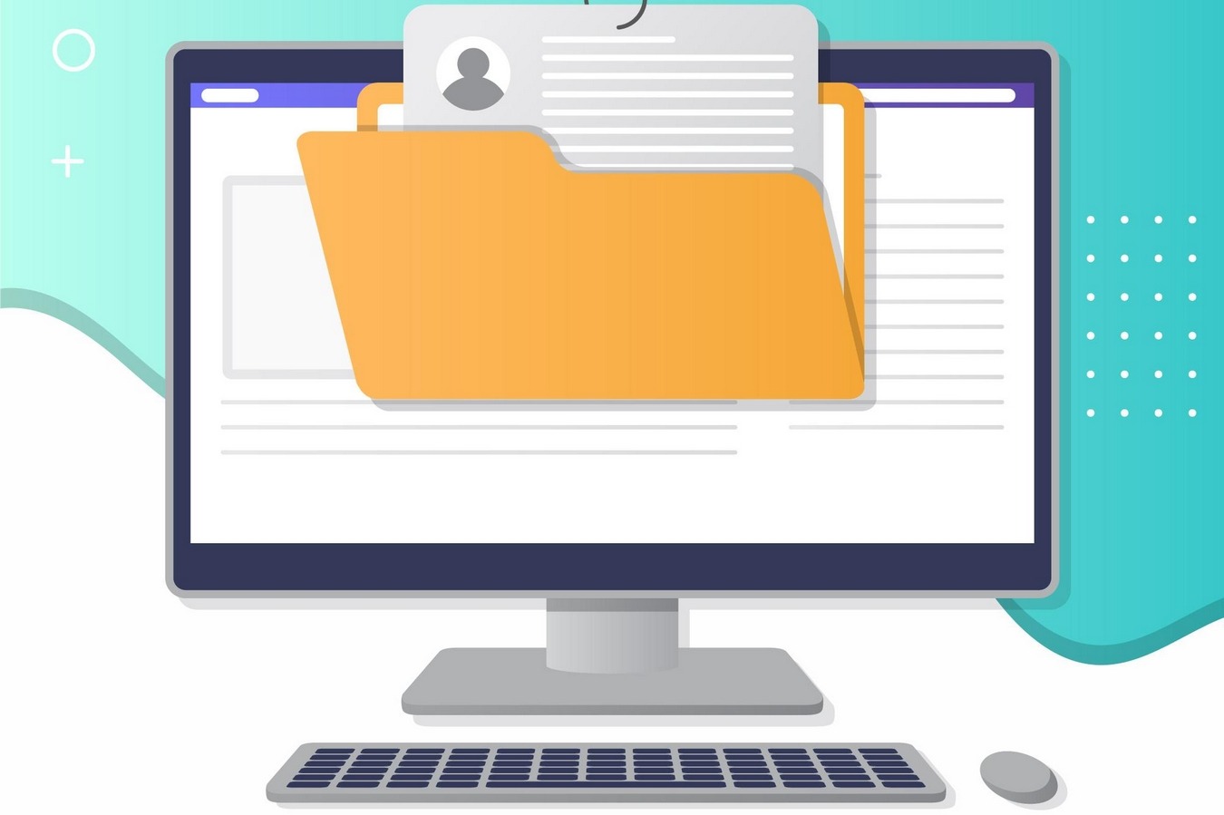 Le décret n°2011-675 fixe les règles relatives à la dématérialisation du dossier des agents publics. (Freepik) dematerialisation-dossier-agents-publics-fonction-publique