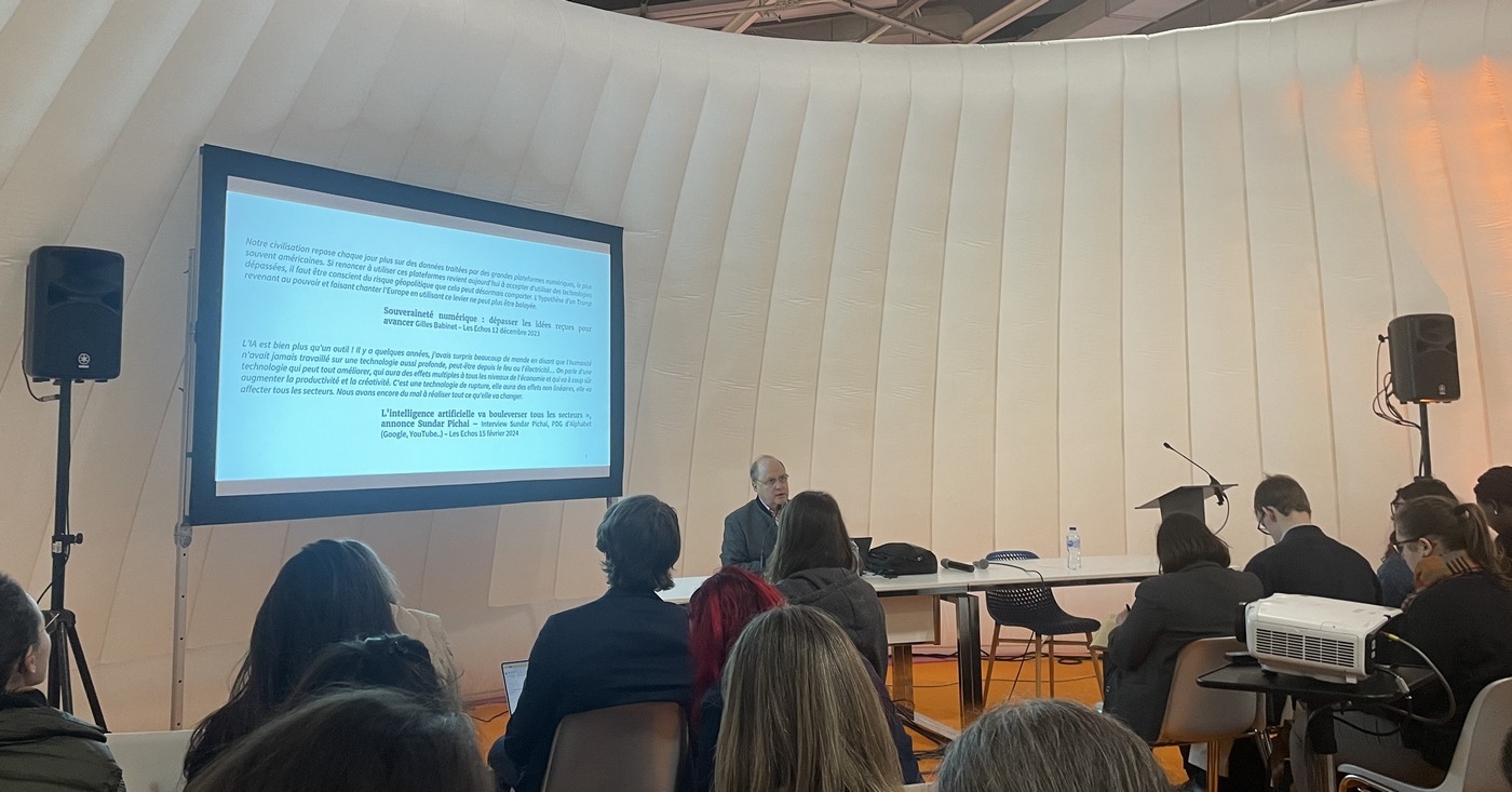 La gouvernance des données était au coeur des questionnement pour cette dernière journée de l'édition Documation 2024. (Archimag) Documation-2024-Quel-avenir-pour-gouvernance-donnees