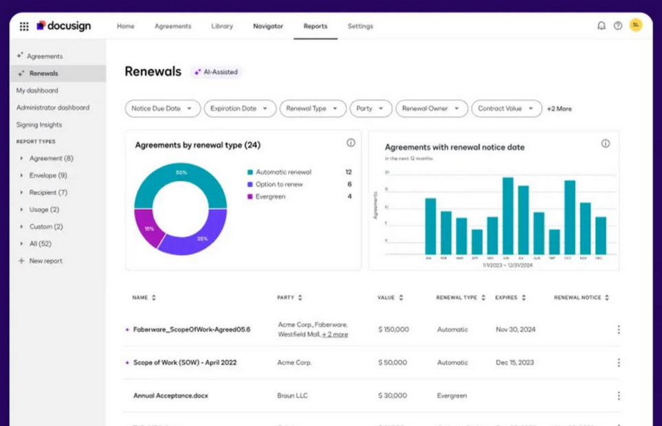 Signature-electronique-DocuSign-fait-entrer-IA-plateforme-gestion-contrats