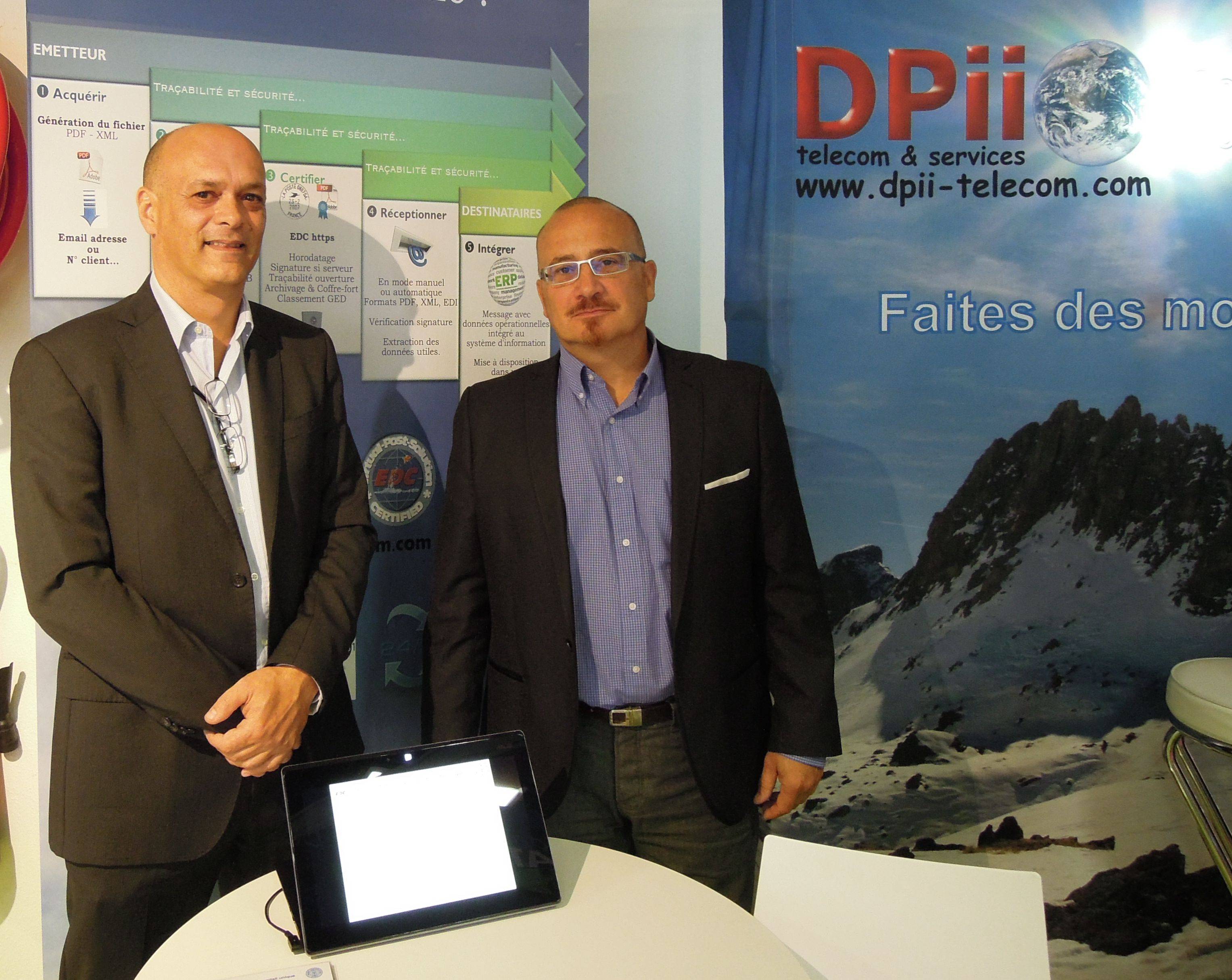 Alban Verchere (Locarchives) et Pierre Patuel (DPii) (Archimag)