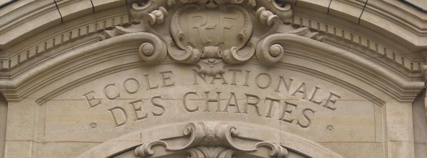 L'Ecole nationale des chartes fut fondée par une ordonnance de Louis XVIII en 1821 (ENC)