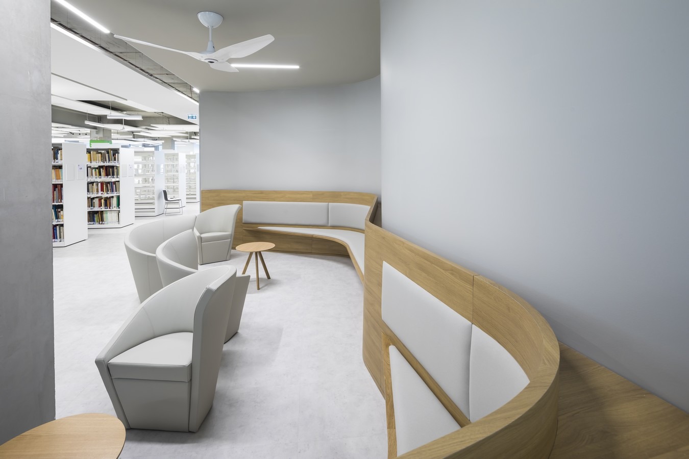 Un espace de travail du Grand équipement documentaire du Campus Condorcet. (Sergio Grazia) espaces-bibliotheques-evolutions