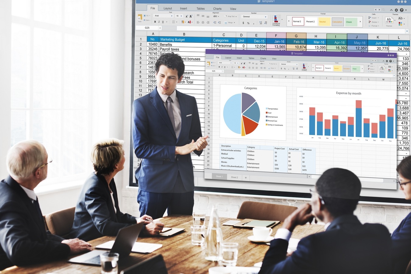 Les formations à la BI peuvent s’effectuer en ligne ou en présentiel. (Freepik) business-intelligence-formation