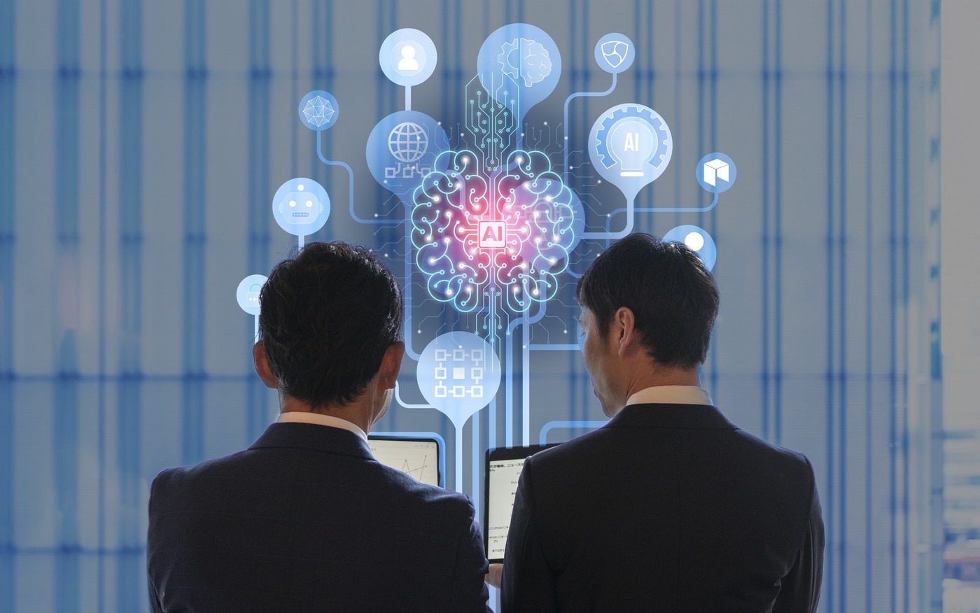 Profitant "des gains de productivité offerts par l'intelligence artificielle", IBM supprime 5% de ses effectifs en France. (freepik) IBM-France-supprime-5-effectifs-profit-IA