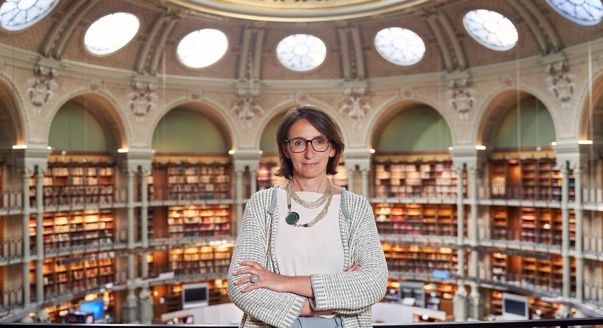 Laurence Engel présidait la Bibliothèque nationale de France depuis 2016 (© Guillaume Murat / BnF) Laurence-Engel-pas-reconduite-tête-Bibliotheque-nationale-France