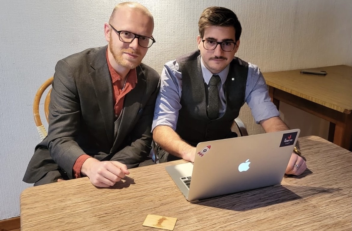 Cyril Ehms et Maxime Auvray, Co-fondateurs de Mace Solutions. (DR) mace-solutions-start-up-business-intelligence