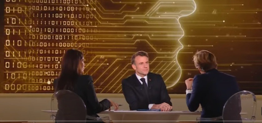 "Il faut être dans la course. Sinon on va dépendre des autres" selon Emmanuel Macron (France 2) Emmanuel-Macron-annonce-109-milliards-euros-investissement-IA
