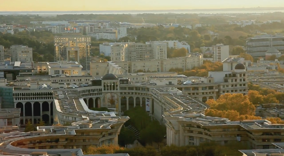 Vue aérienne de Montpellier (montpellier.fr)