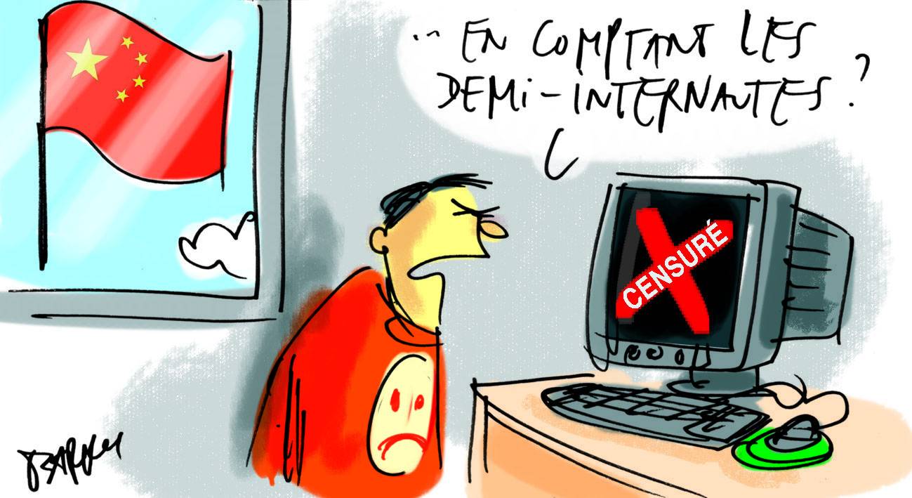 Le nombre d'internautes s'accroît régulièrement depuis 1995 (Barros/Archimag)