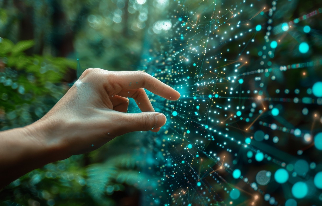 Les professionnels de l’information doivent se questionner sur l’impact environnemental lié à la consommation d’énergie des fournisseurs de solutions d’IA. (Freepik/PrimeVectors) Numerisation-IA-vers-numerique-responsable