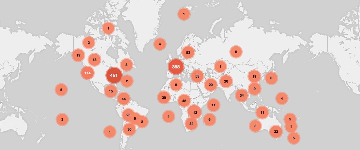 La liste des portails se voulant exhaustive, elle sera mise à jour régulièrement. (OpenDataSoft)