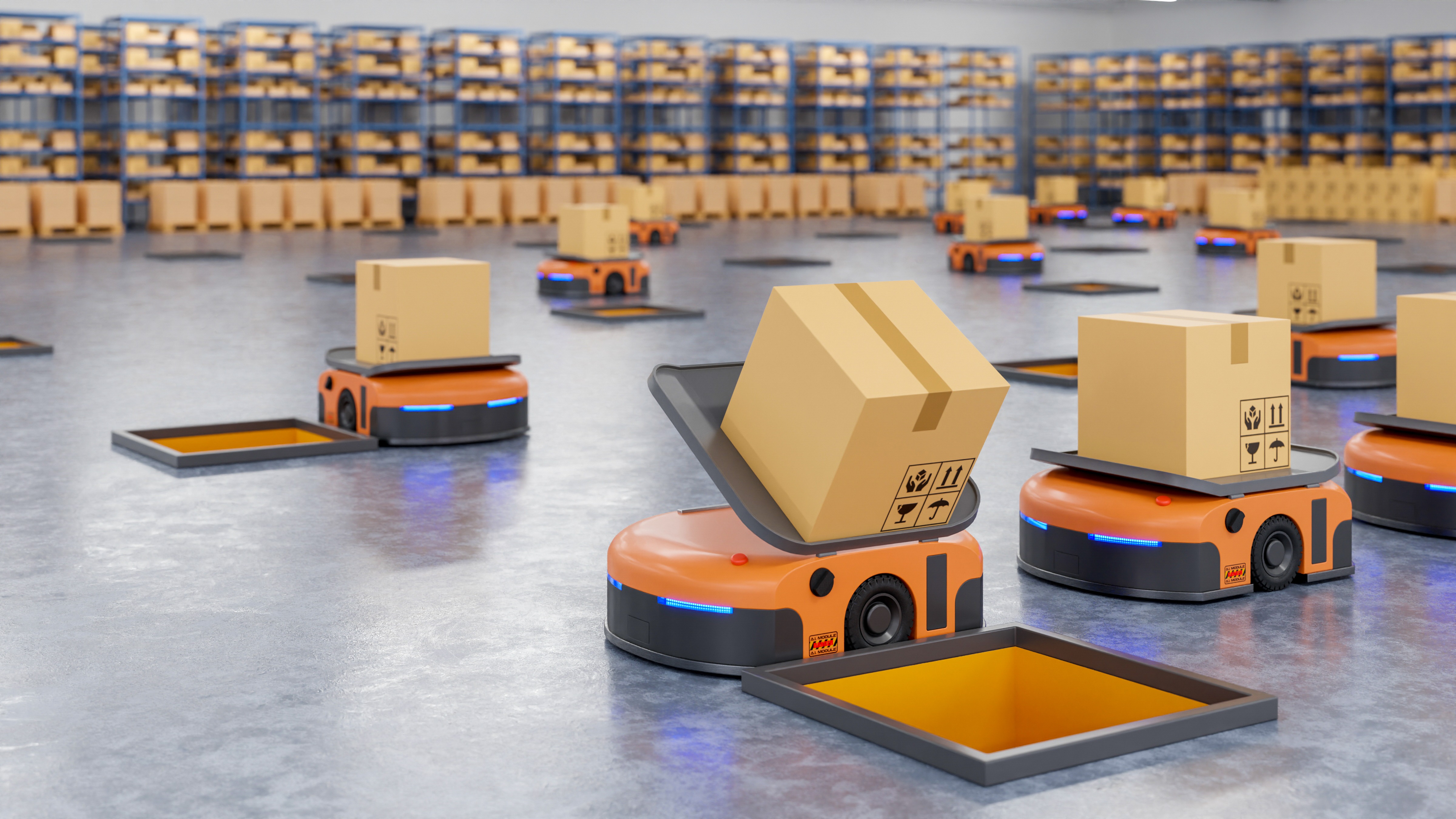 Robots logistiques