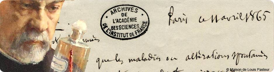 Les archives de Pasteur entrent au Registre Mémoire du Monde de l'Unesco (Académie des Sciences)