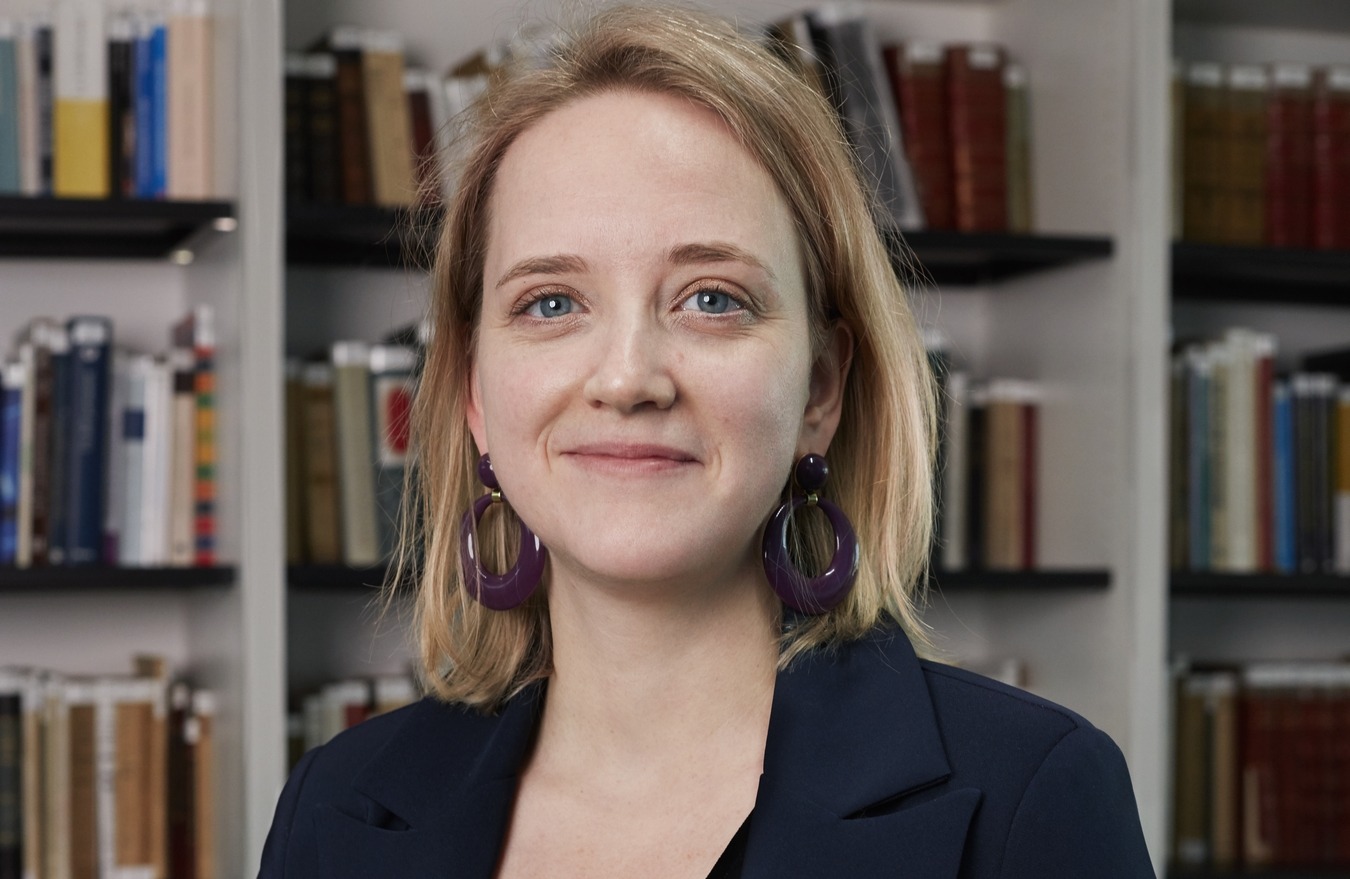 Marie Laperdrix, head of Archives and History at BNP Paribas. (BNP Paribas) portrait-marie-laperdrix-archiviste-bnp-paribas