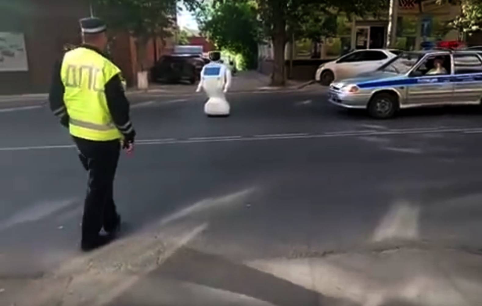 Le robot est rentré au bercail plus d'une heure après sa fugue. (DR)