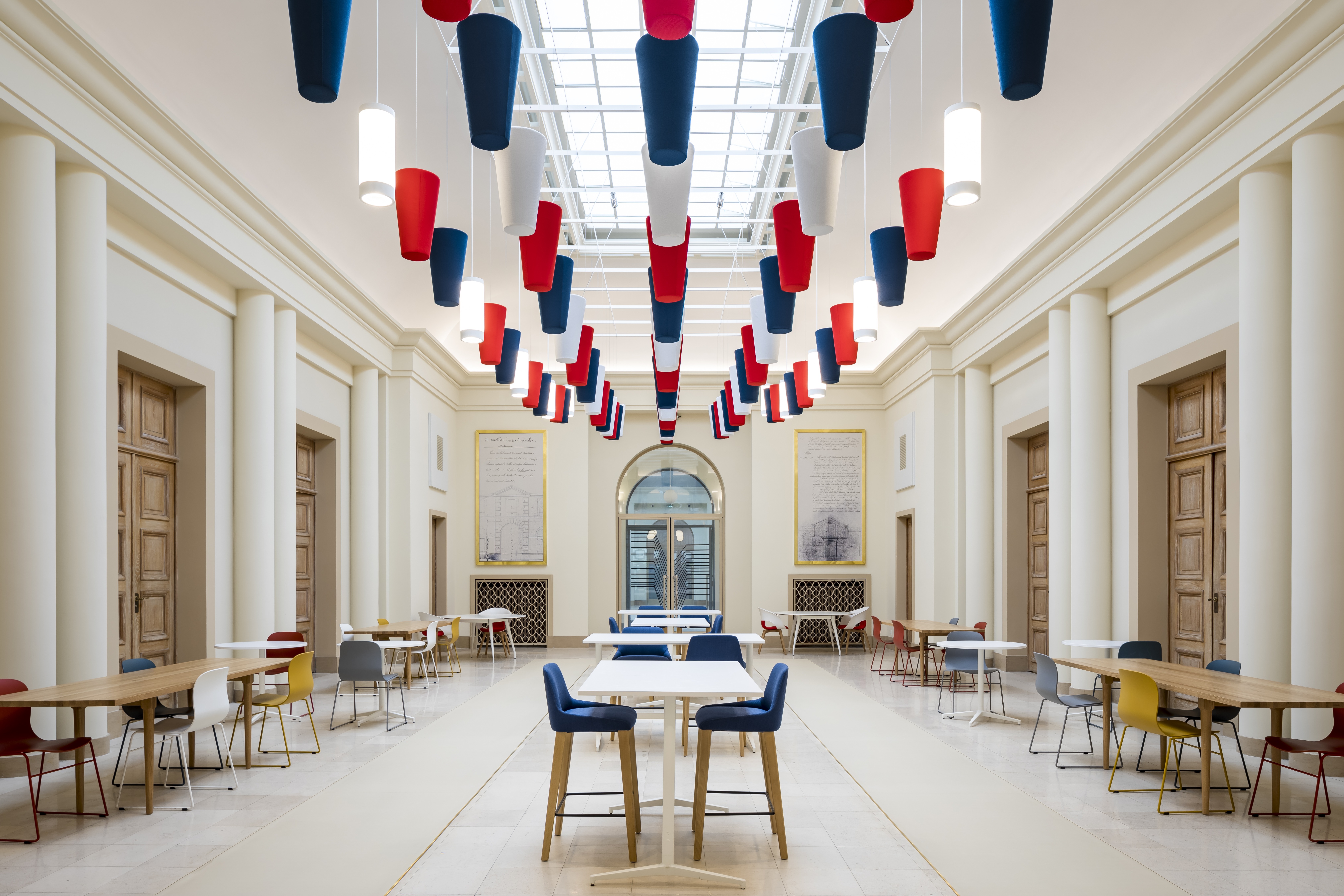 Cônes du palais de l’Alma - Architecte Agence Goutal ACMH, Adrien Guillemin. Photographe Sergio Grazia Comment Texaa a installé sa GED Zeendoc avec Ingedis