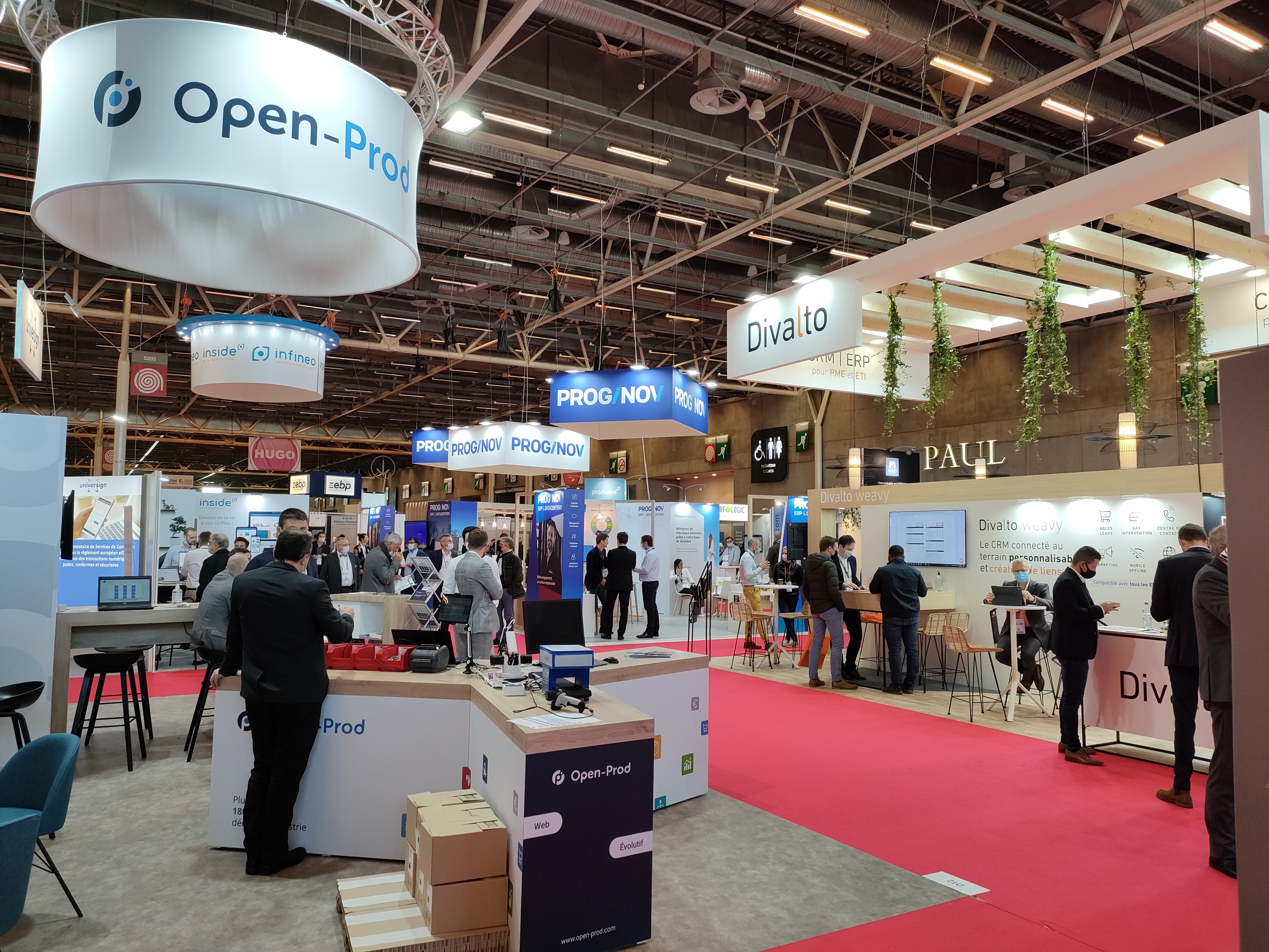 Dans les allées des Salons Solutions 2021 (Archimag) Salons Solutions 2021, une édition qui retrouve son public