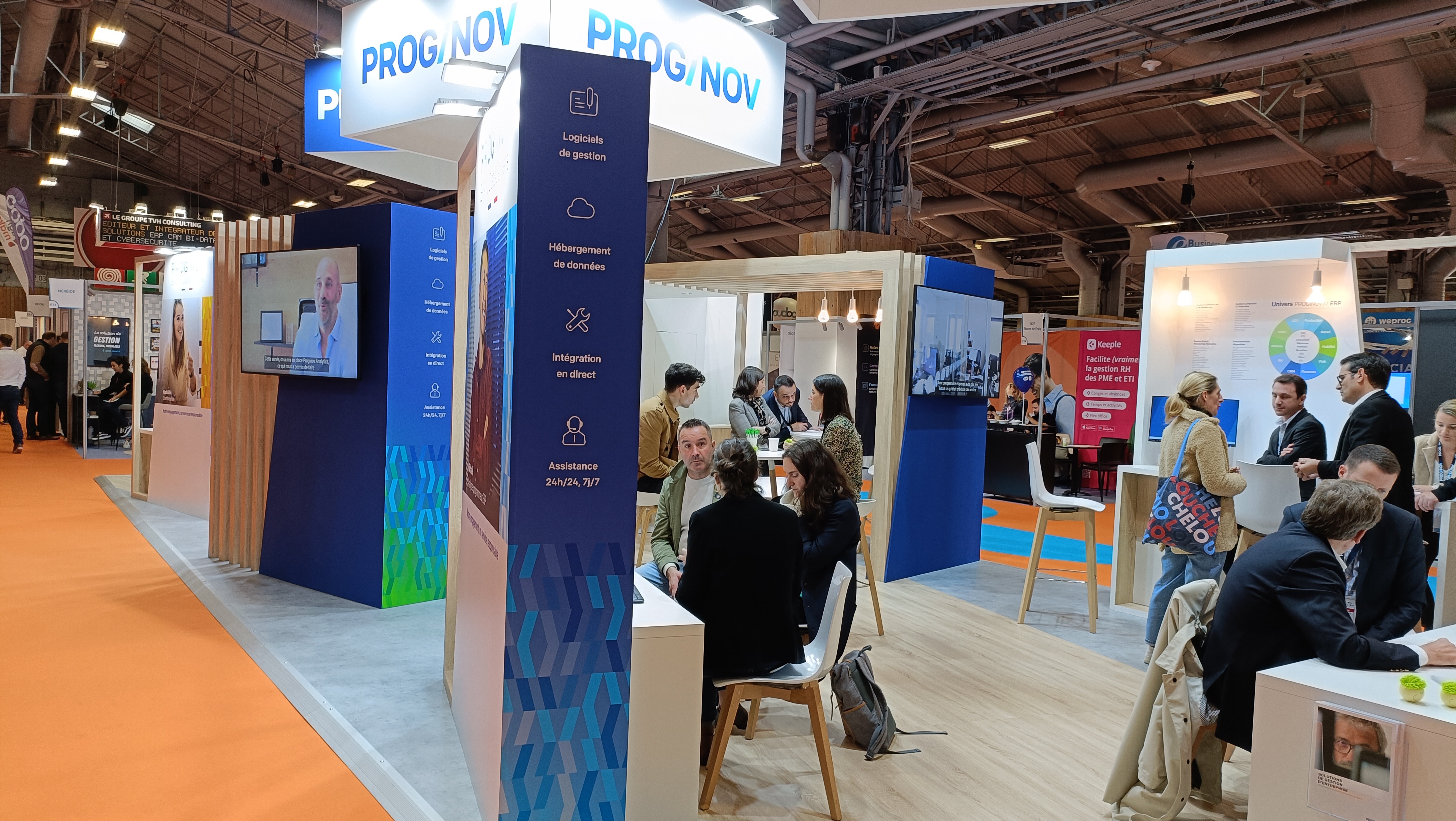 La facturation électronique deviendra obligatoire le 1er septembre 2026 pour les ETI et les grands groupes (Archimag) Salons-Solution-2024-facture-electronique-au-centre-debats