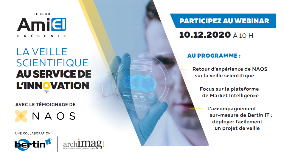 Webinaire Bertin IT : la veille scientifique au service de l’innovation