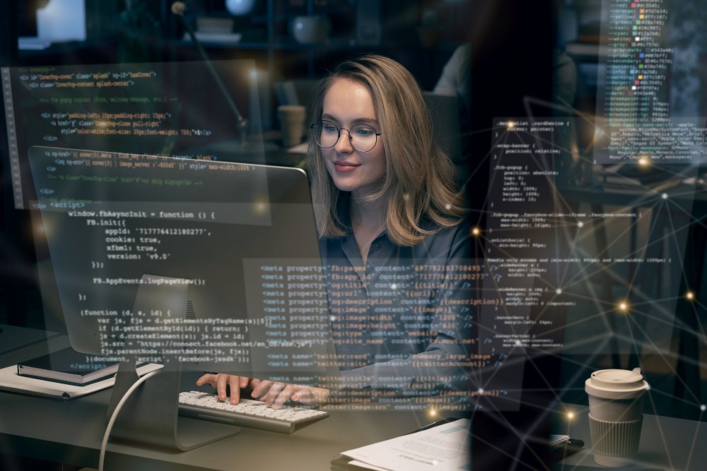 L'activité logiciels et l'intelligence artificielle tirent la croissance des technologies (Freepik Premium) depenses-technologiques-europeennes-devraient-augmenter-5,1%-2024